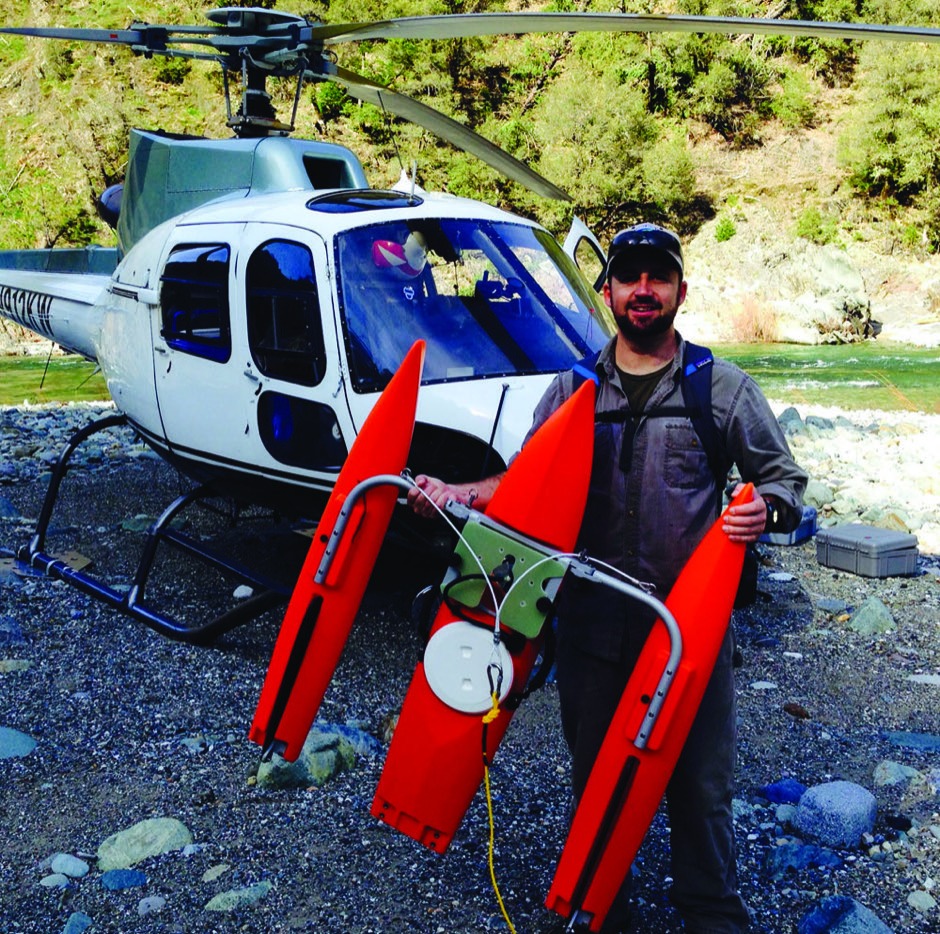 RiverPro ADCP — helikopterle saha erişimi ve taşınabilirlik